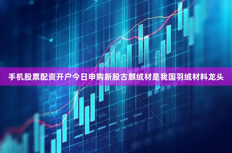 手机股票配资开户　　今日申购新股　　古麒绒材是我国羽绒材料龙头