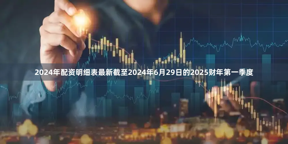 2024年配资明细表最新截至2024年6月29日的2025财年第一季度