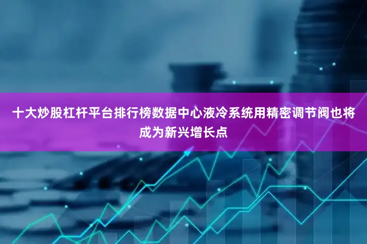 十大炒股杠杆平台排行榜数据中心液冷系统用精密调节阀也将成为新兴增长点